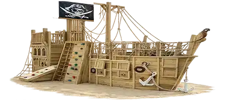 Pirate Boat for Playgrounds